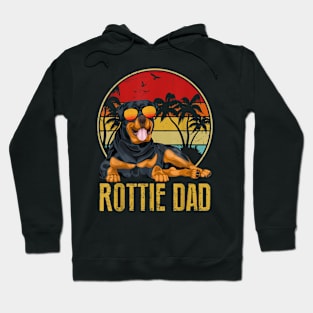 Pitbull Dad Like A Regular Dad But Cooler Vintage Hoodie